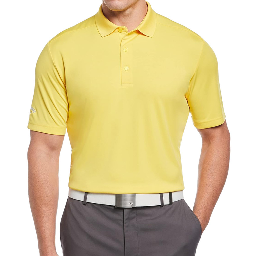 Callaway Golf Men's Performance Solid Shortsleeve Polo Shirt