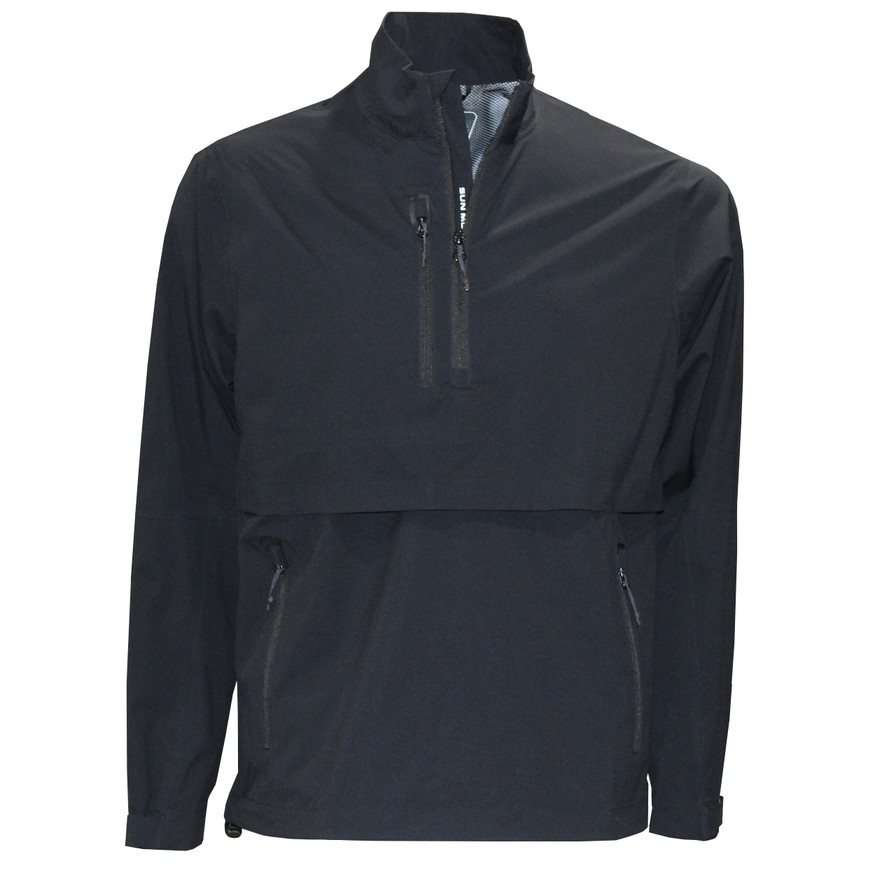 Sun Mountain Men's Stratus 1/4-Zip Longsleeve Waterproof Golf Pullover