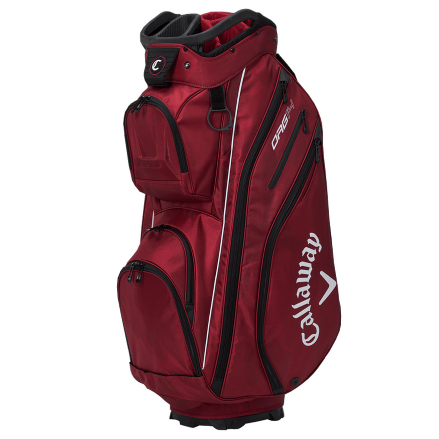 dn1 Callaway GOLF BAG オールレザー 黒 Vintage Callaway Big Bertha Hawkeye Black Leather Staff 6