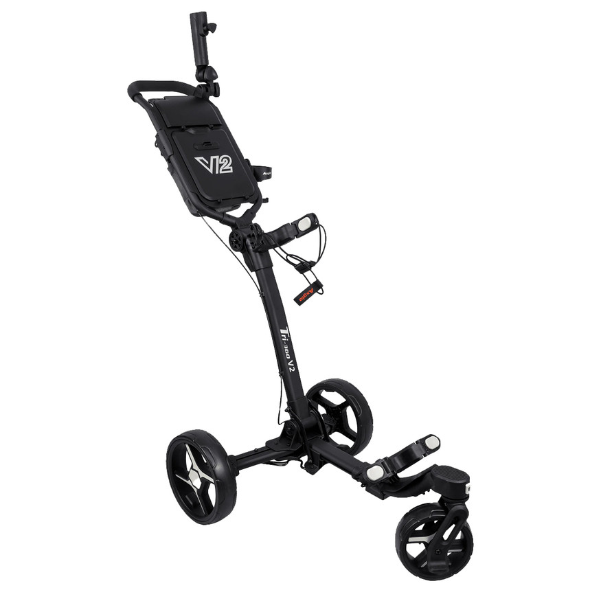 Axglo Tri360 2.0 3-Wheel Golf Push Cart • Compact, Foldable & Lightweight