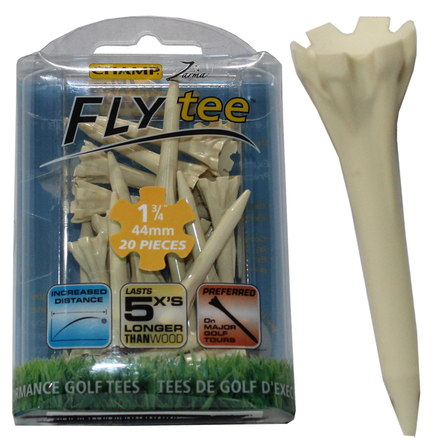Champ FLYtee 1 3/4" 20 Pack No Break Golf Tees