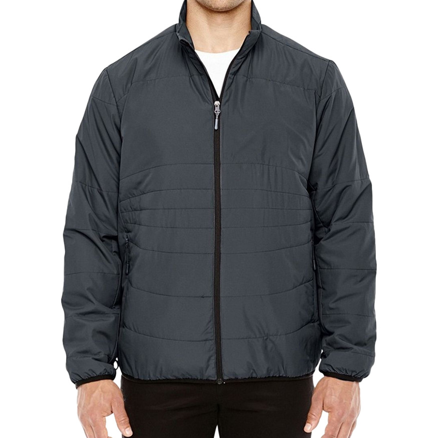 North End Men's Resolve Packable Insulated Water Resistant Golf Jacket
