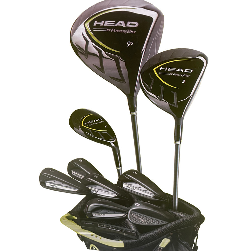 Head Golf 14 Piece Premium Complete Club Set with Stand Bag