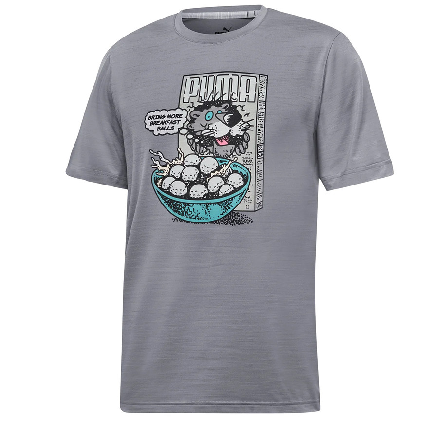 Puma Golf CLOUDSPUN Breakfast Ball Performance T-Shirt