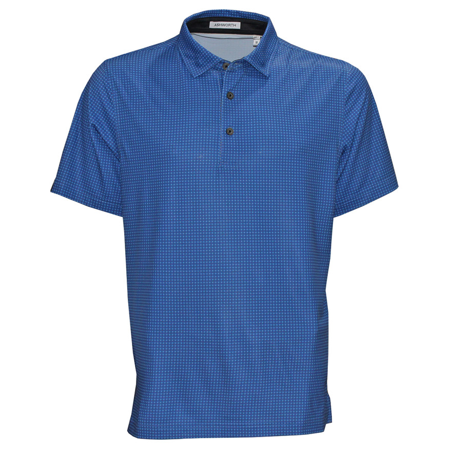 Ashworth Pin Point Polo Golf Shirt - GolfEtail.com