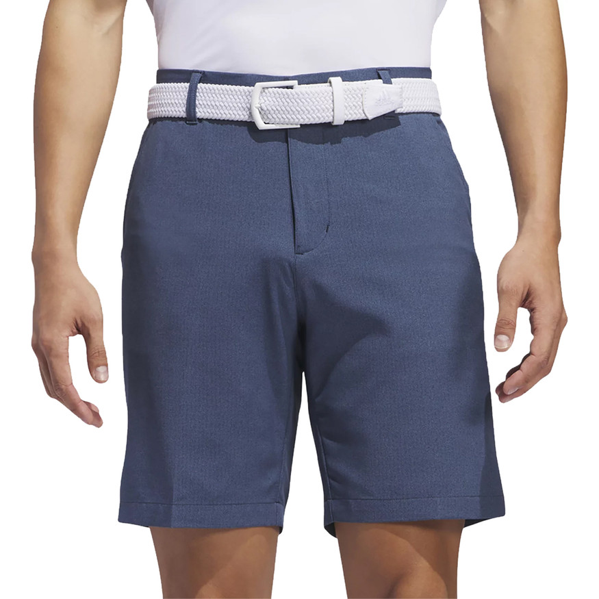 Adidas Men's Dobby Textured 9-Inch Golf Shorts - GolfEtail.com