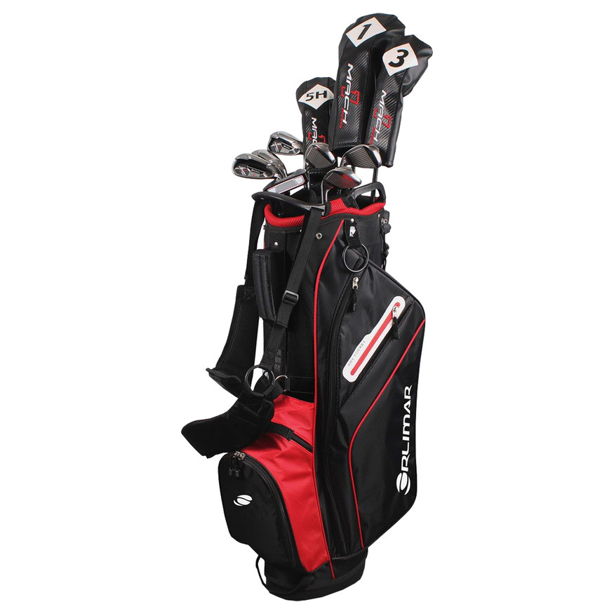 Orlimar Golf Mach 1 Pro Premium Complete Set with Stand Bag (+1