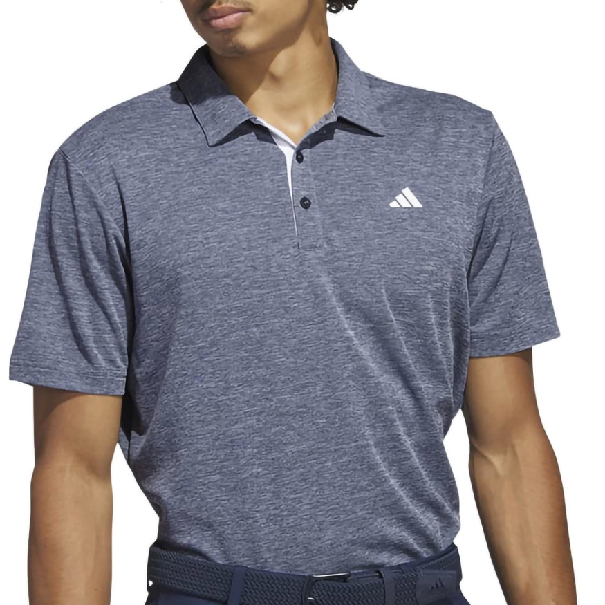 Adidas Men's Drive Heather Polo Golf Shirt - GolfEtail.com