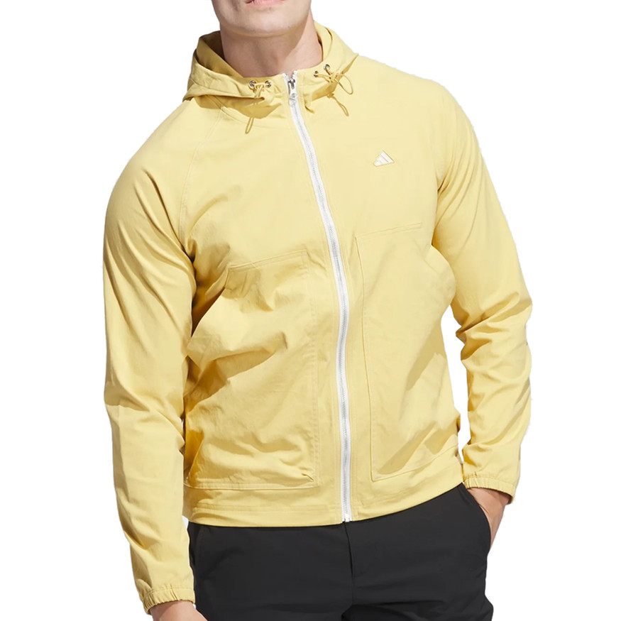 adidasgolf アウター Adidas Golf Men's Go-To Utility DWR Full-Zip Hooded Jacket