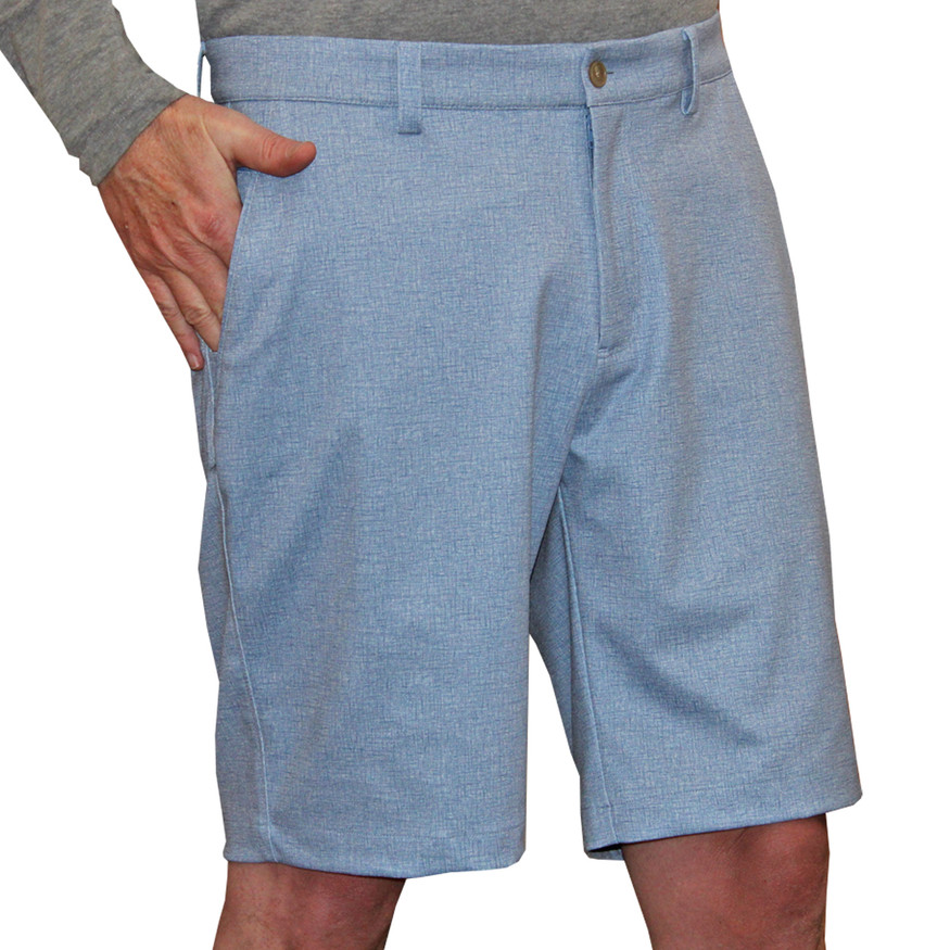 FR2 GOLF　Basic Stretch Short Pants Men Greg Norman Men's Solid Bay Knit Stretch Golf Shorts