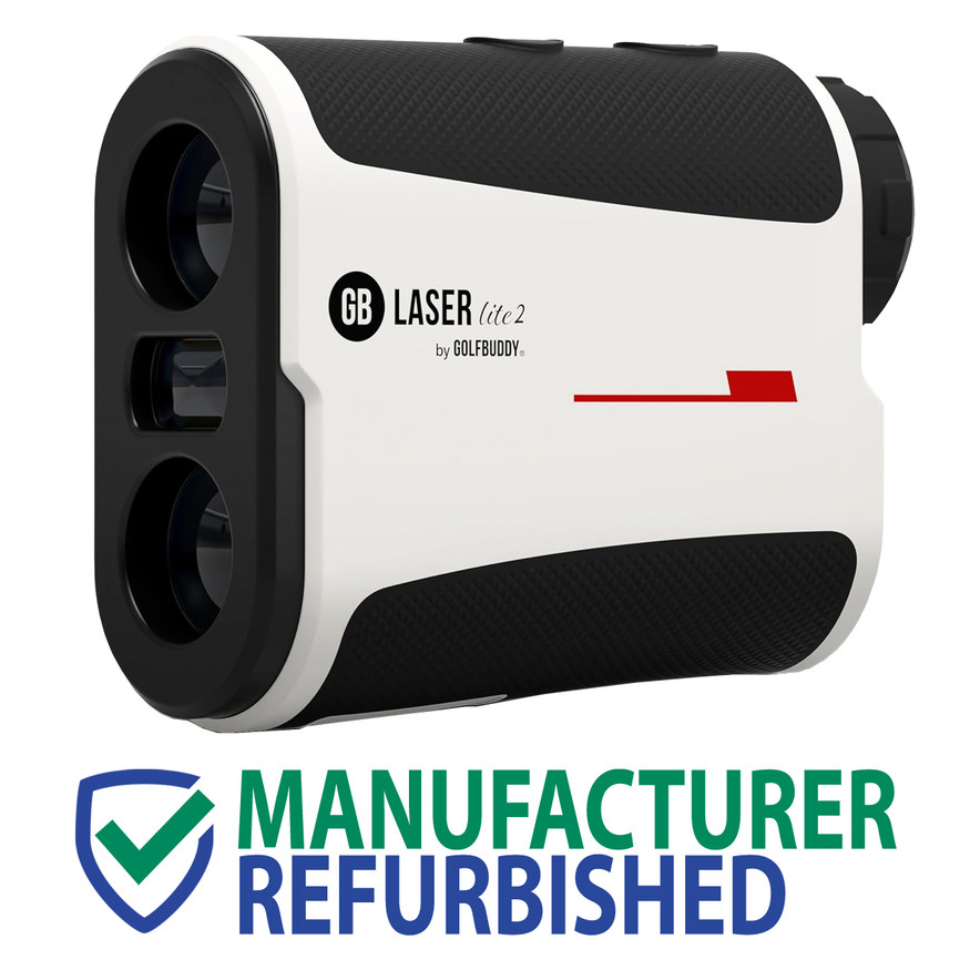 GolfBuddy Laser Lite 2 Golf Rangefinder with Slope -  Manufacturer Refurbished
