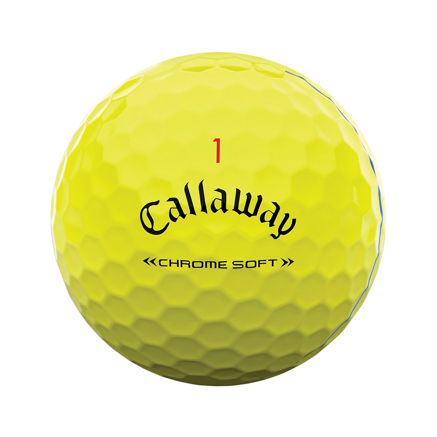 Callaway Chrome Soft Triple Track Golf Balls (12 Balls -  New - Retail Package)