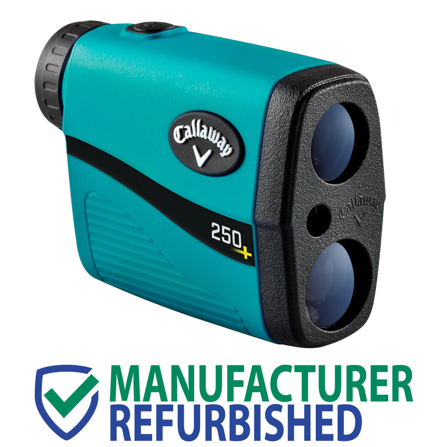 Callaway Golf 250+ Laser Rangefinder with Slope • Mfg Refurb • 90 Day Warranty