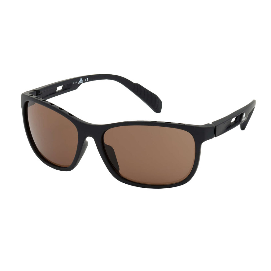 Adidas SP0014 Men's Sport Injected Golf Sunglasses – Lightweight, UV Protection, Performance Fit