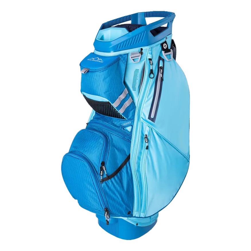 SUN MOUNTAIN C-130 カートバッグ　(14分割) Sun Mountain 2024 C-130 Cart Bag w/ 14 Way Top - Black