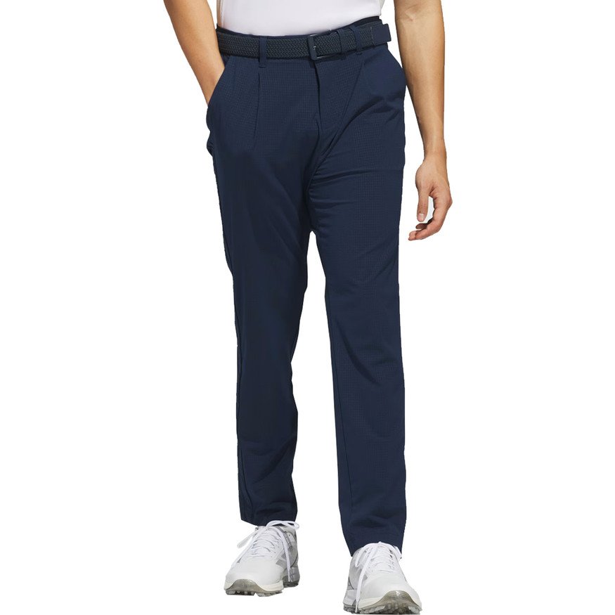 Adidas Men's Ultimate365 Tour Pleated Casual Pants – Lightweight, Performance, All-Weather