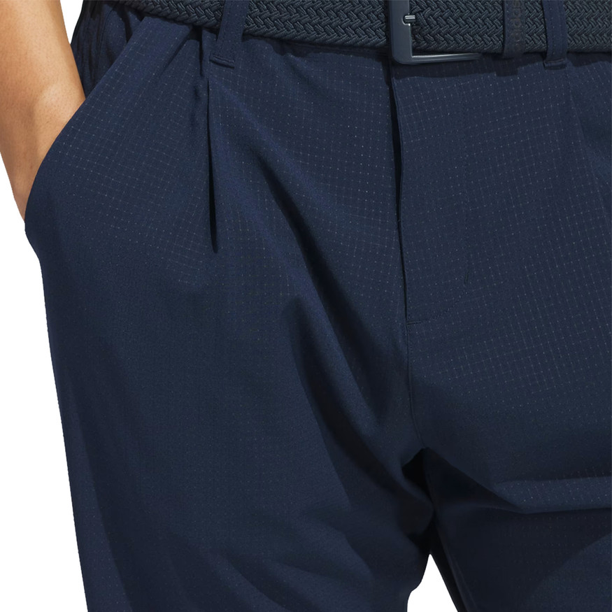 Adidas Men's Ultimate365 Tour Pleated Casual Pants – Lightweight, Performance, All-Weather