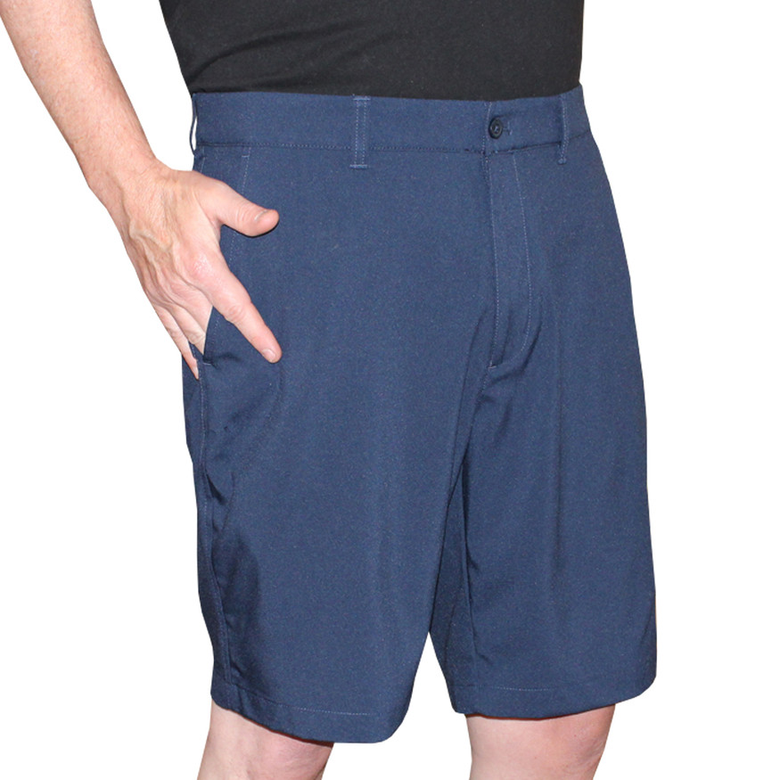 Jack Nicklaus Men's Golf Flat Front Solid Shorts – Lightweight