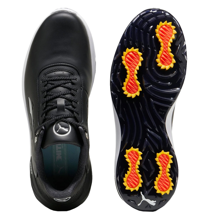PUMA Men's Phantomcat NITRO Leather Waterproof Golf Shoes