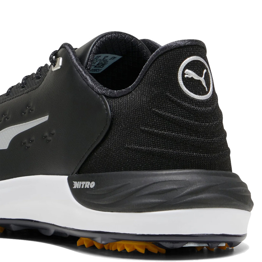 PUMA Men's Phantomcat NITRO Leather Waterproof Golf Shoes - Spikeless, Lightweight, Comfort Fit