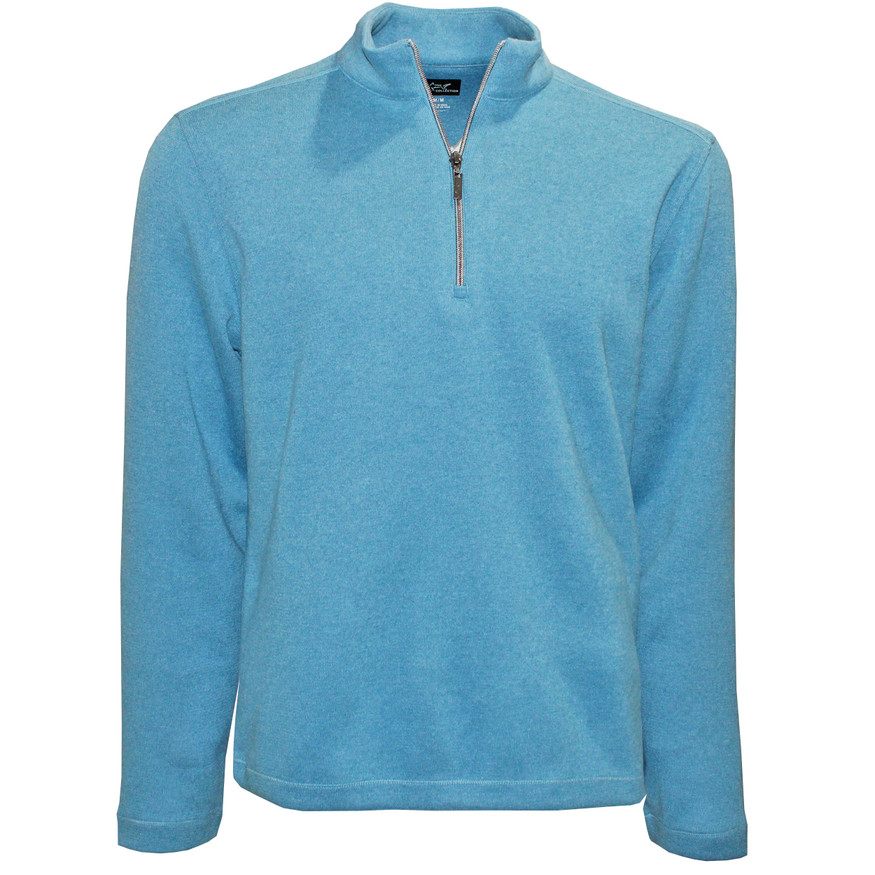 Greg Norman Golf Men's Hideaway 1/4 Zip Longsleeve Pullover Top