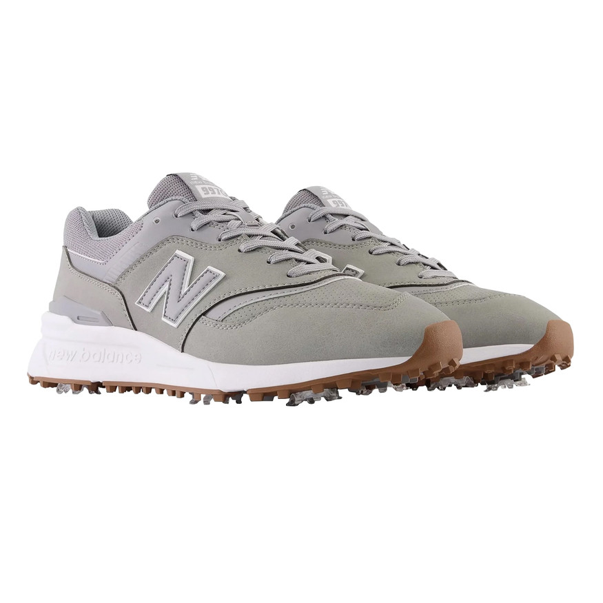 New Balance Men's NBG997 Waterproof Golf Shoes- Spiked, Stable
