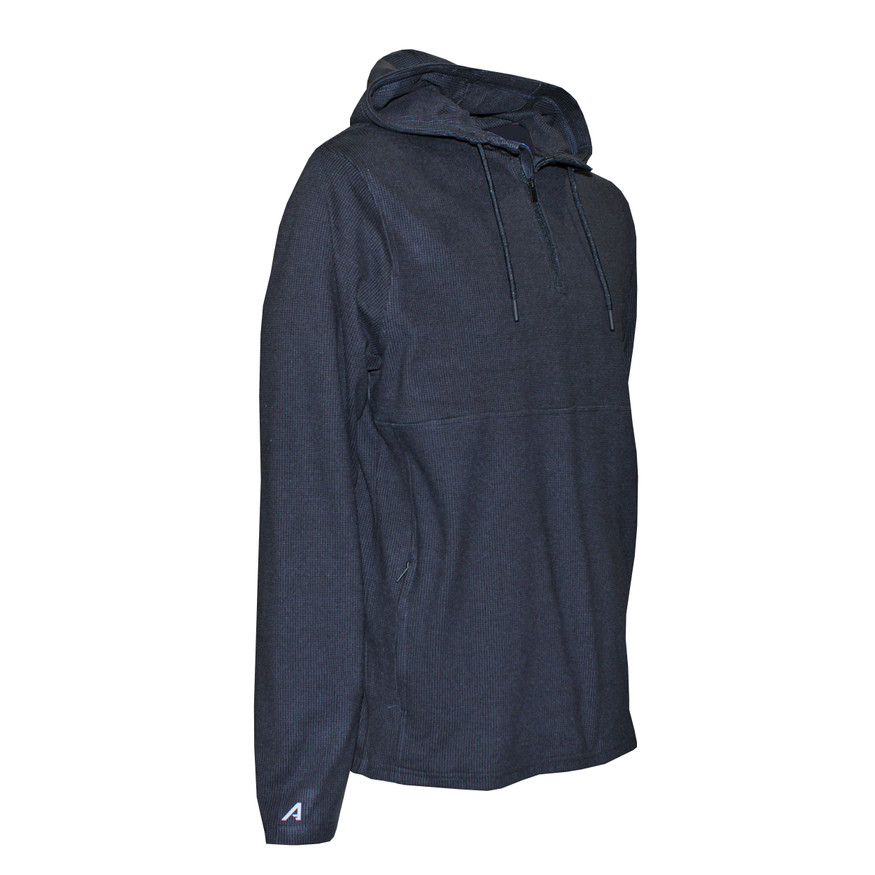Antigua Golf Men's Connected Quarter-Zip Golf Hoodie Pullover