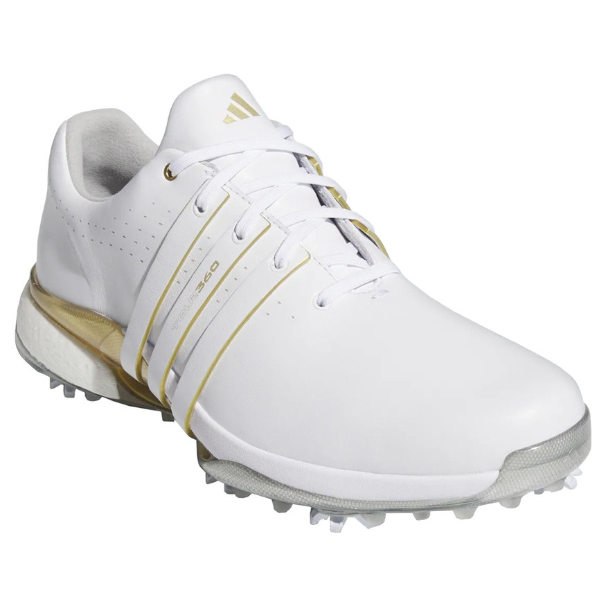 Adidas Men's Tour360 2024 Boost Leather Waterproof Golf Shoes