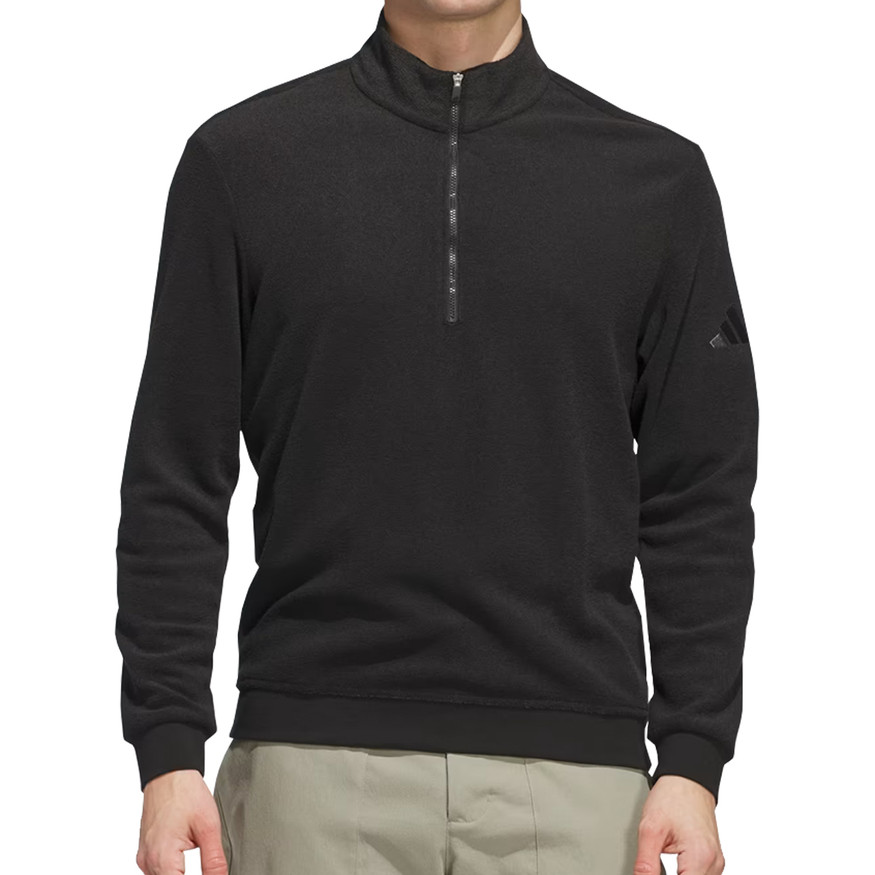 Adidas Ultimate365 Terry Cloth Quarter-Zip Golf Pullover - Layering Piece