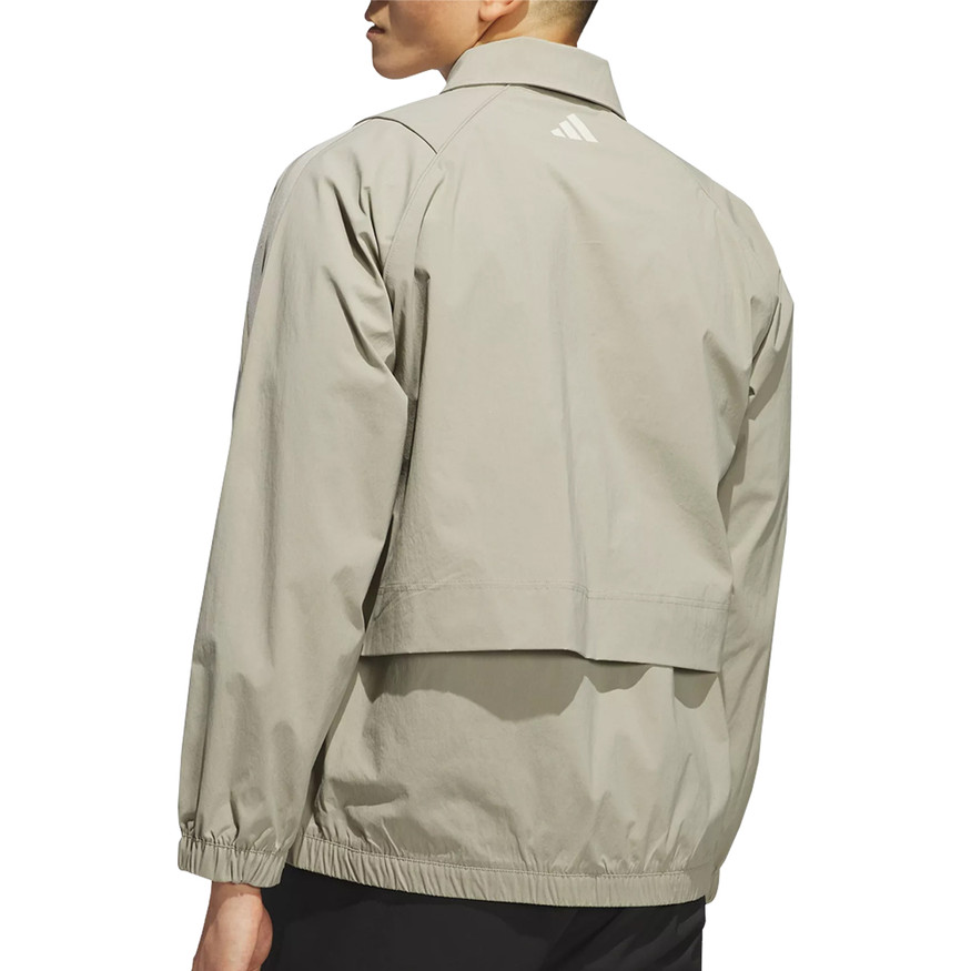 Adidas Men's Beyond Full-Zip Golf Jacket – Lightweight, Wind