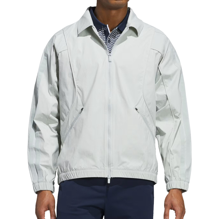 Adidas Men's Beyond Full-Zip Golf Jacket – Lightweight, Wind