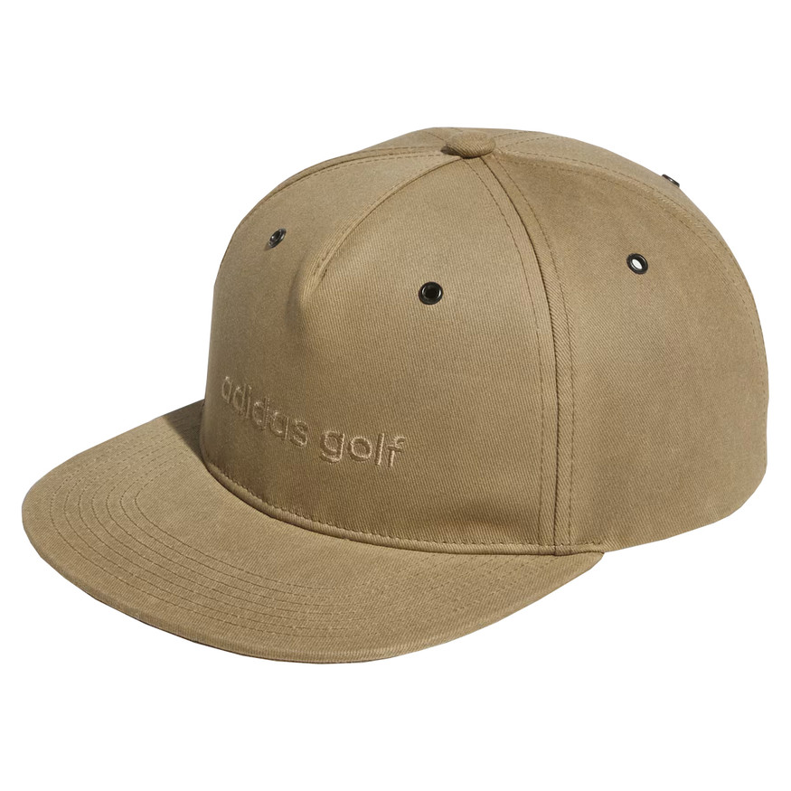 Adidas Golf Waxed Canvas Adjustable Back Strap Hat - GolfEtail.com