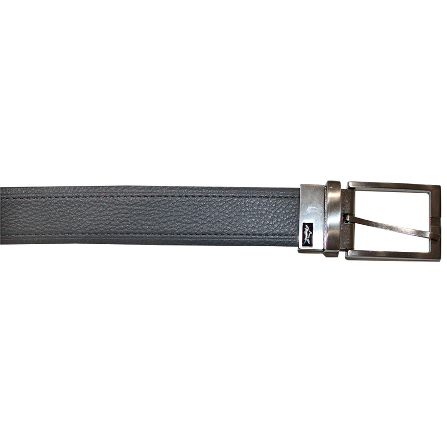 Greg Norman Golf Reversible Textured Leather Belt
