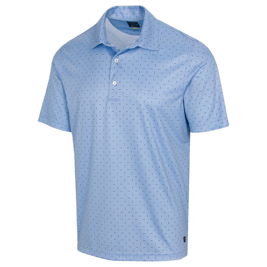 V12 golf Men's Polo Shirts 美品 Greg Norman Compass X-Lite Polo Golf Shirt ** Closeout