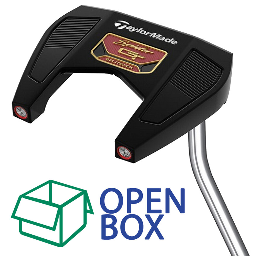 TaylorMade Golf Spider GT Split Back Single Bend Putter, Open Box