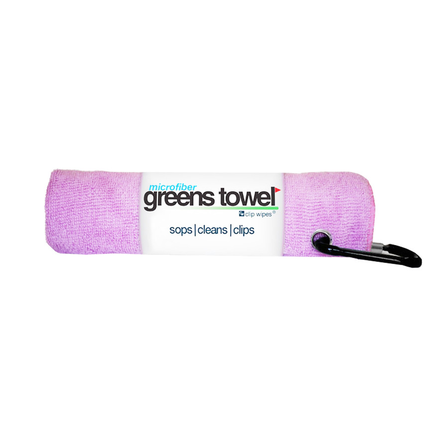Clip Wipes Golf Microfiber Greens Towel