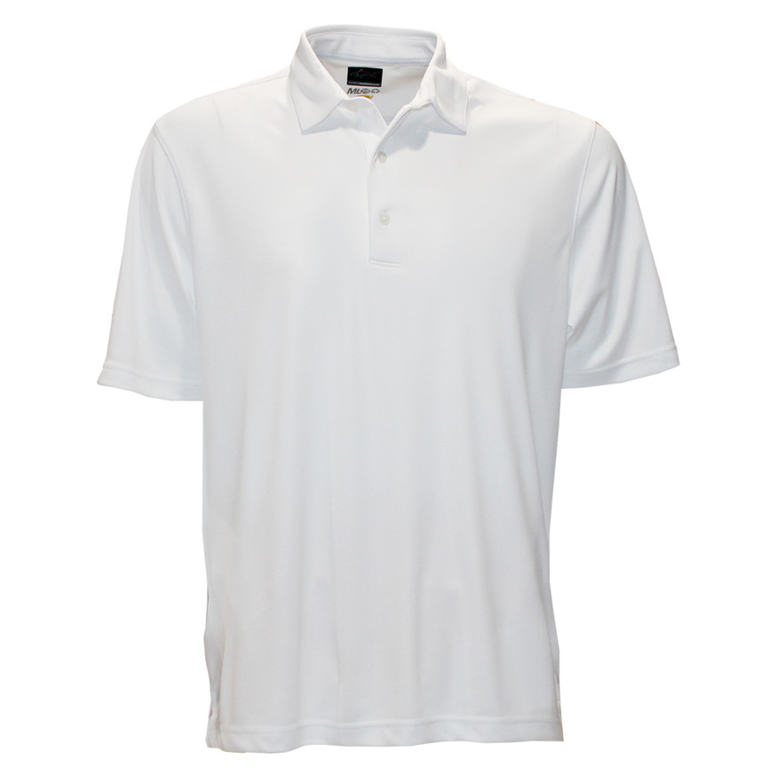Greg Norman ML75 Microlux Embossed Solid Polo Golf Shirt ** Closeout**