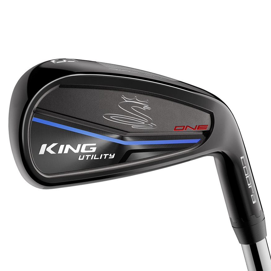 Cobra ONE Length King Black Adjustable Utility Iron - GolfEtail.com