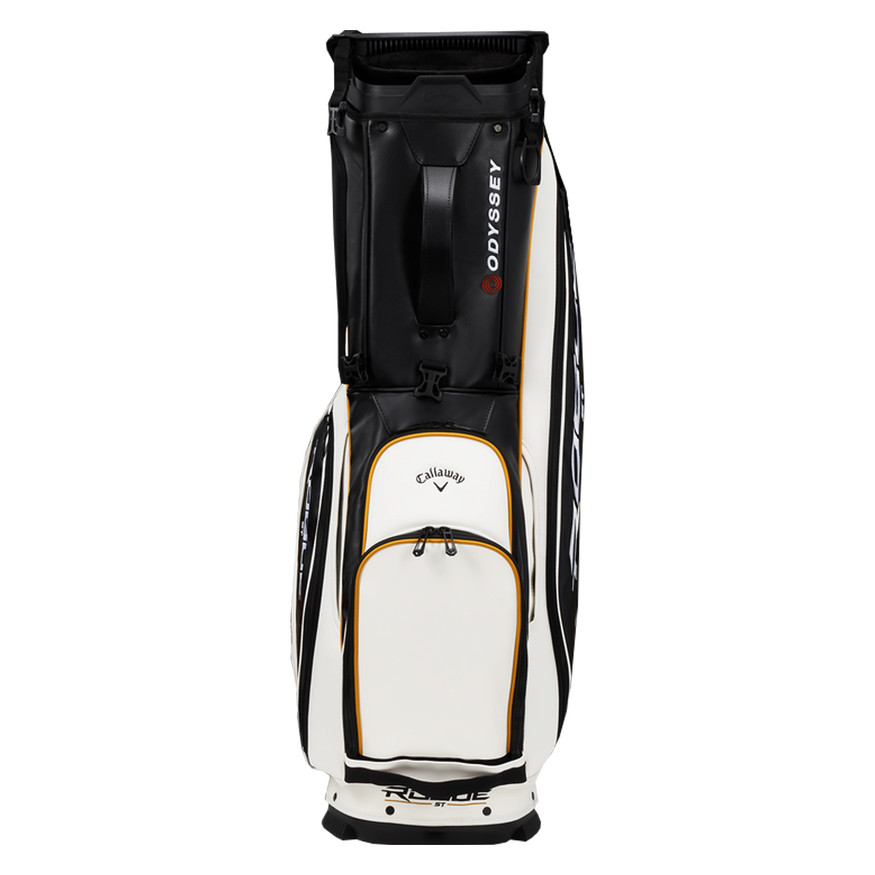 Callaway Golf Rogue ST Single Strap Staff Stand Bag, White/ Black