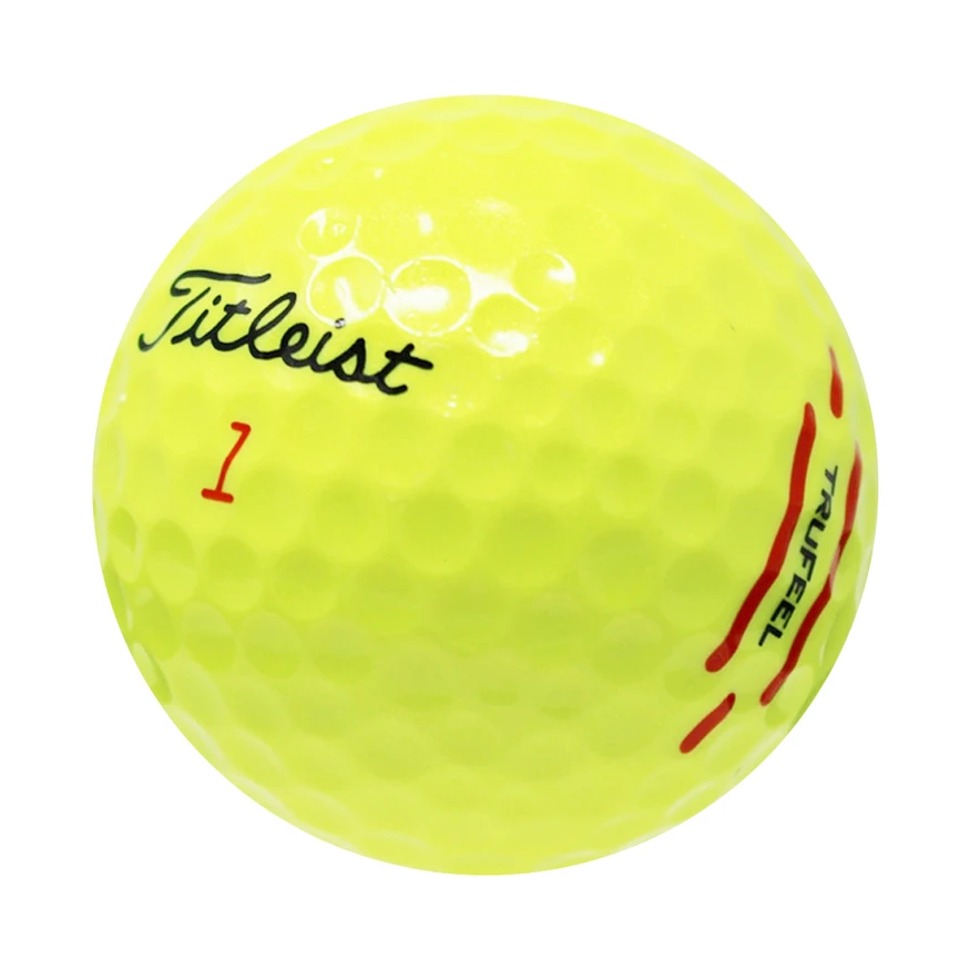 Titleist True Feel Golf Balls (12 Balls - Mint - Bulk Package)