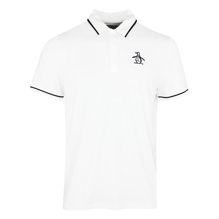メンズウェア Penguin by Golfickers POLO SHIRTS White Original Penguin Golf Men's Tour Heritage Polo Golf Shirt - Casual