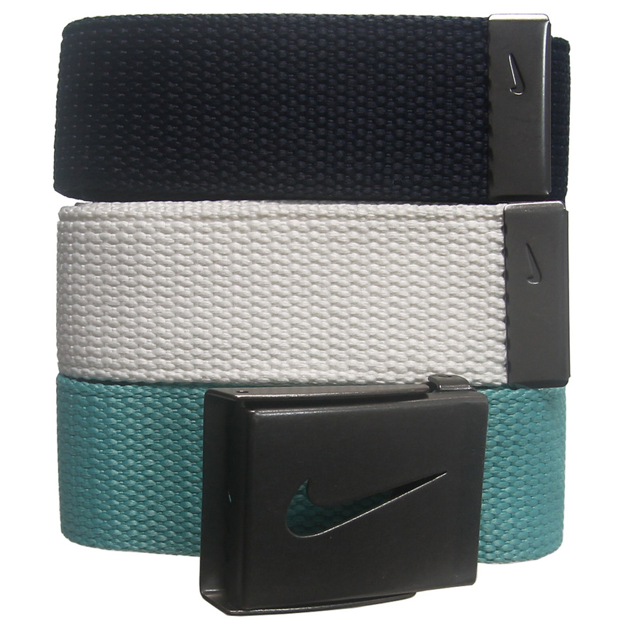 nike golf belt 3 pack