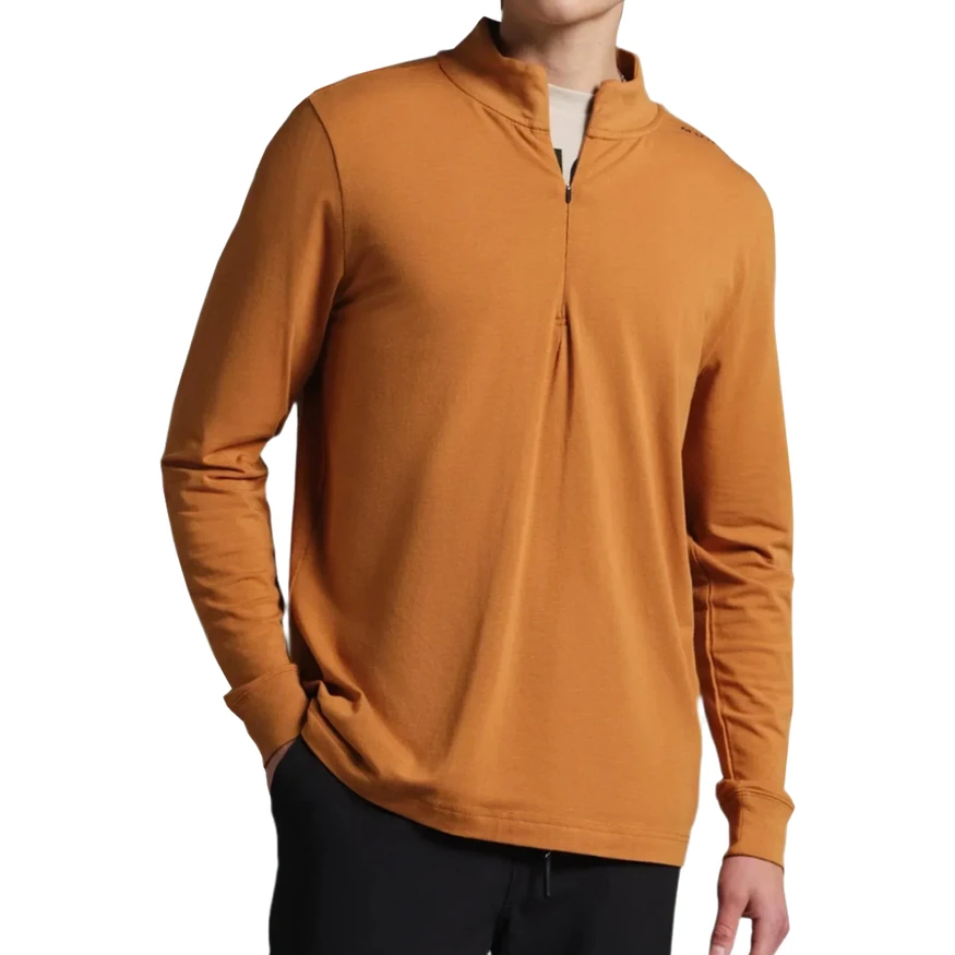 Municipal Golf Men's Enduro Stretch 1/2-Zip Pullover Sweater – Lightweight Performance Golf Pullover