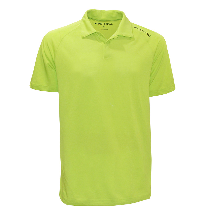 Municipal Golf Men's Sport Tech Polo Shirt – Lightweight