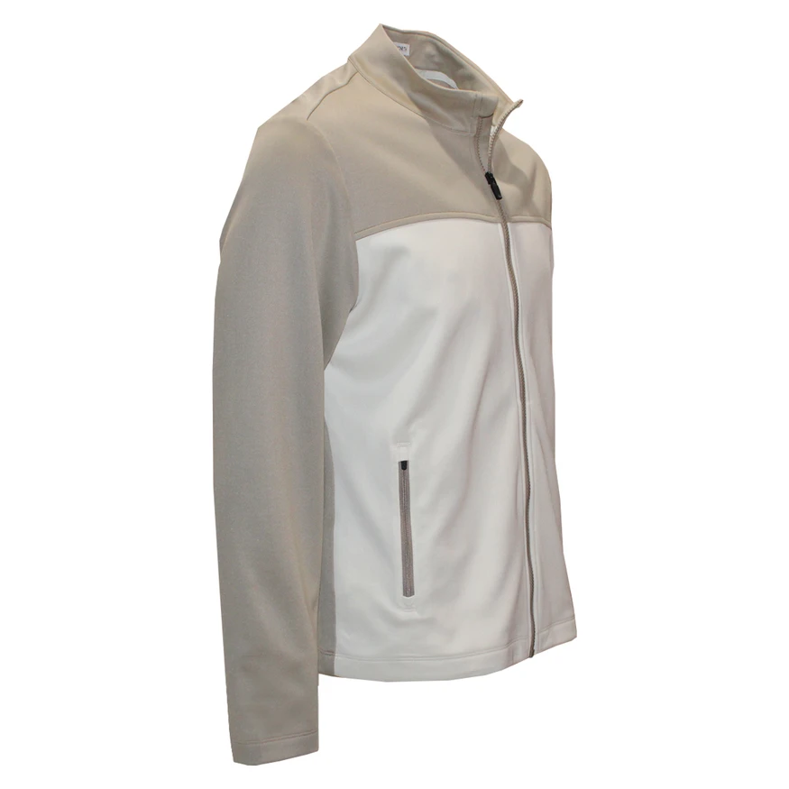 Ashworth Golf Men's Color Block Full-Zip Jacket - Golf Layering