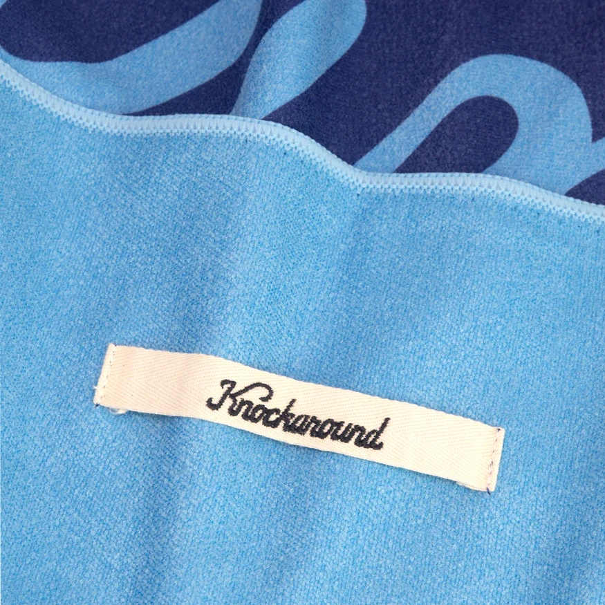 Knockaround Adventure Microfiber Beach Towel 30"x70" – Quick-Dry, Lightweight, Sand-Resistant Travel Towel