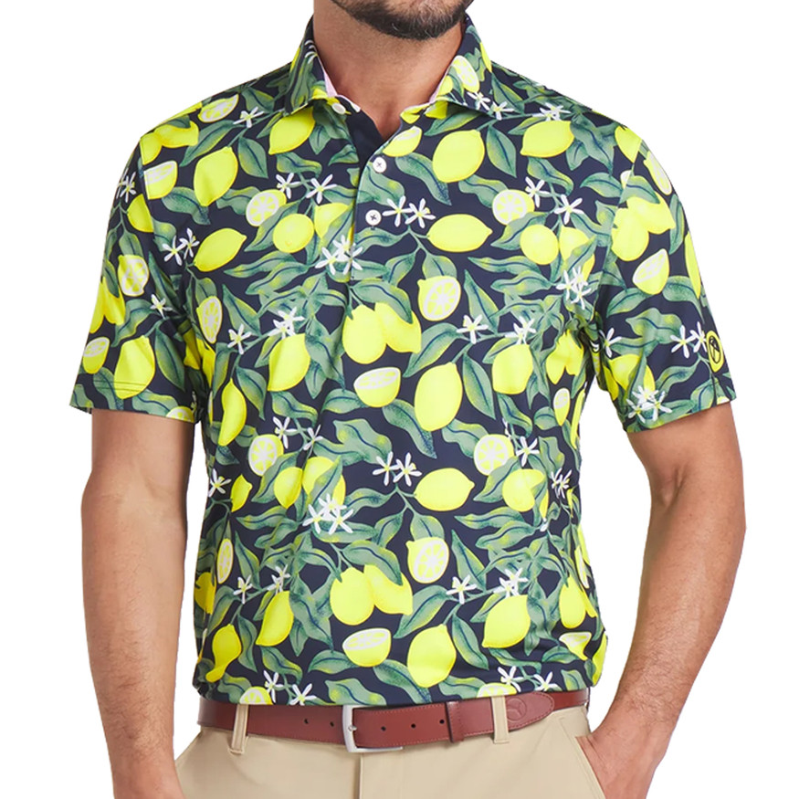 PUMA Golf Men's Arnold Palmer “Lemon Branch” Polo Shirt
