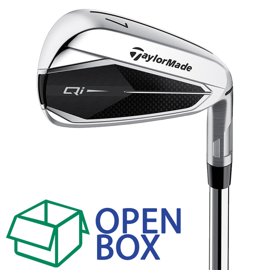 TaylorMade Golf Graphite Shaft Qi Iron Set (5-PW, AW) - Open Box