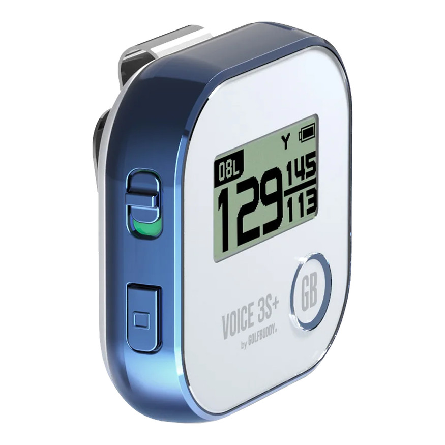 GolfBuddy Voice 3S+ Talking GPS Rangefinder Unit with Slope