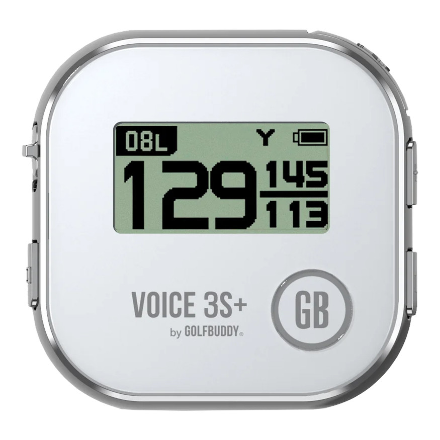 GolfBuddy Voice 3S+ Talking GPS Rangefinder Unit with Slope